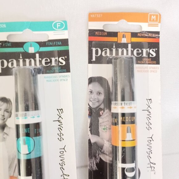 Elmer's Painters 5-Pack Opaque Paint Markers + 1 Marvy Bistro Chalk Marker New - Picture 7 of 11